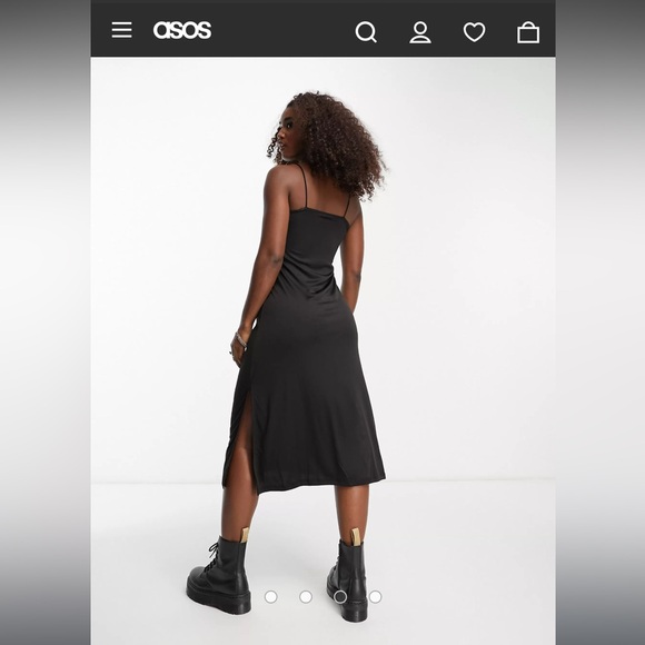 Noisy May Lace Detail Cami Midi Dress - Picture 3 of 7